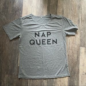 Nap Queen Grey T-Shirt